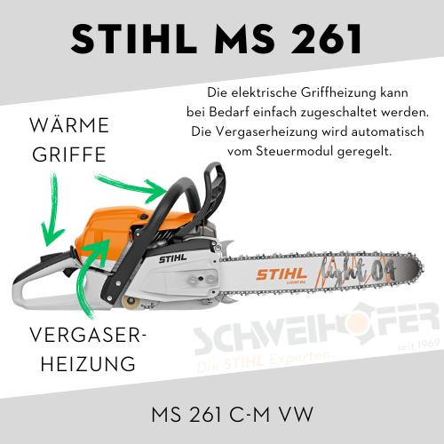 STIHL Benzin Kettensäge MS 261