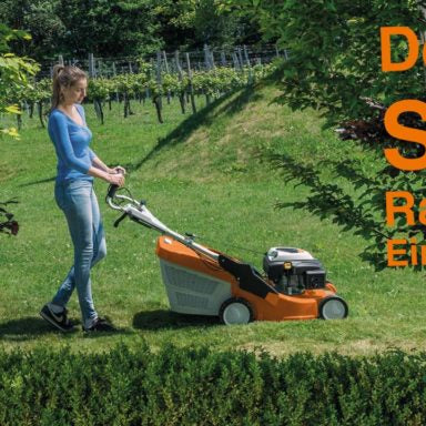 Finden Sie den perfekten Rasenmäher!