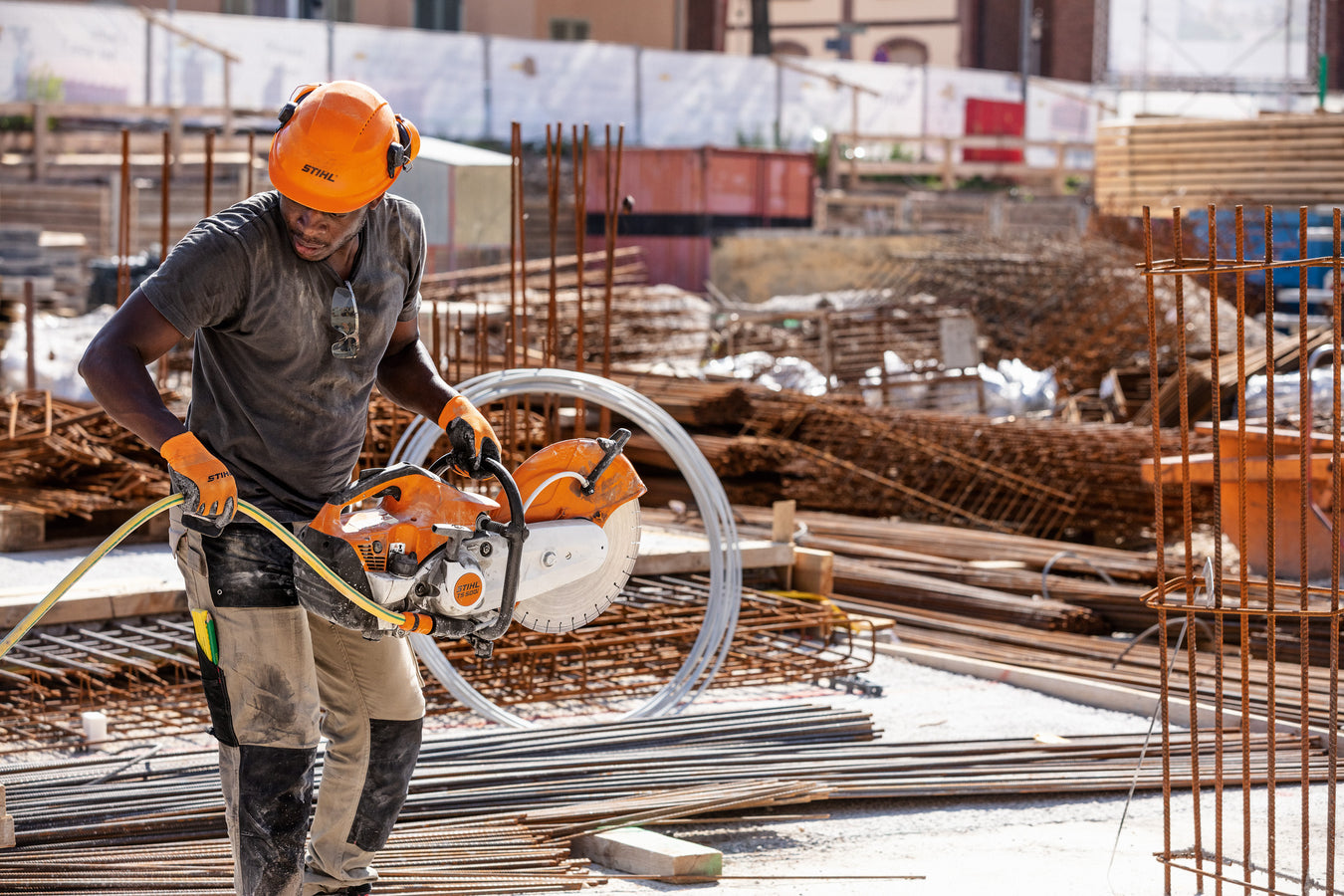 STIHL Trennschleifer Erdbohrgeräte und Gesteinschneider