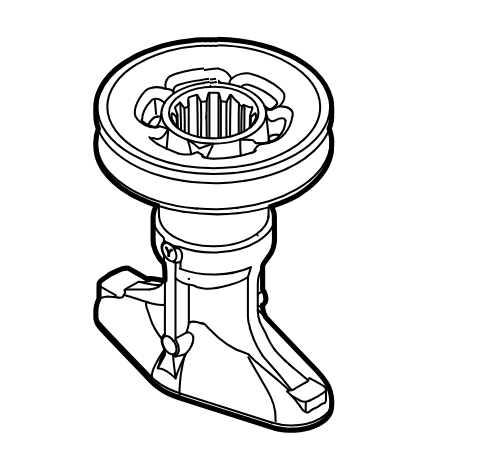 STIHL Messerflansch Rasenmäher 0000-702-5016