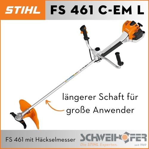 STIHL Benzin Freischneider FS 461 C-EM