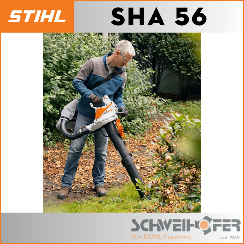 Der Akku-Laubsauger SHA 56 von STIHL