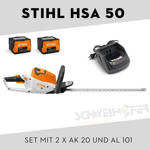 STIHL Akku Heckenschere HSA 50