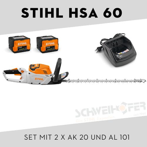 STIHL Akku Heckenschere HSA 60