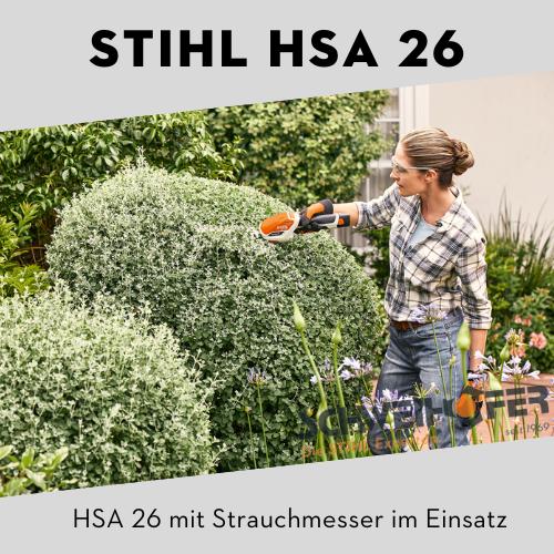 STIHL HSA 26 Akku Heckenschere
