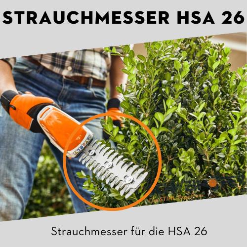 Strauchschermesser für HSA 26