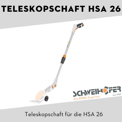 Teleskopschaft für HSA 26