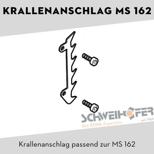 Krallenanschlag MS 162 inkl. Schrauben